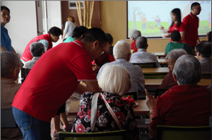 走进福利院，情暖老人心——AG亚娱供应链公益行